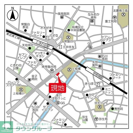 アルファコート常盤台3の物件内観写真